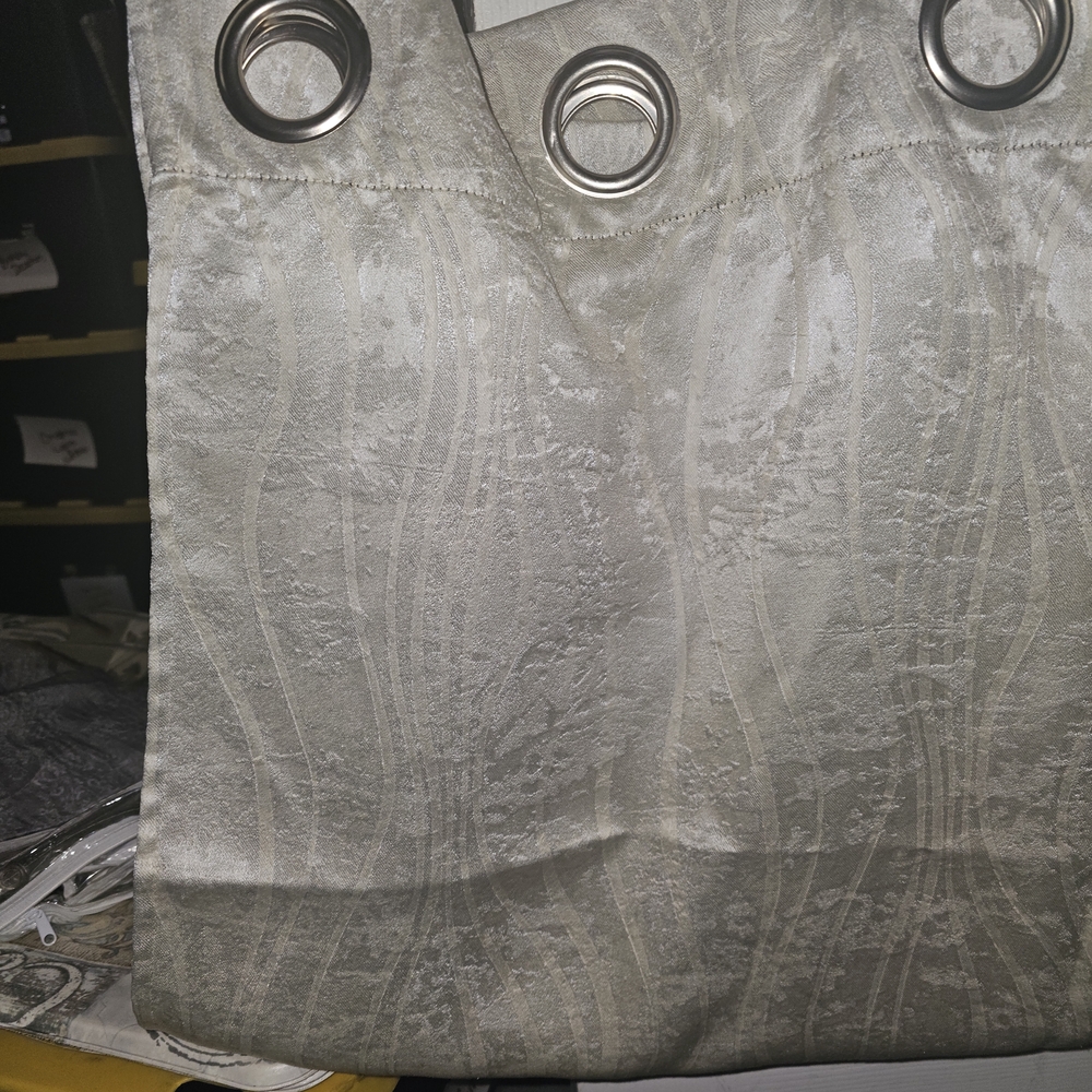 Elegant Silver Curtains